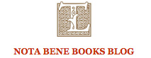 Nota Bene Books Blog